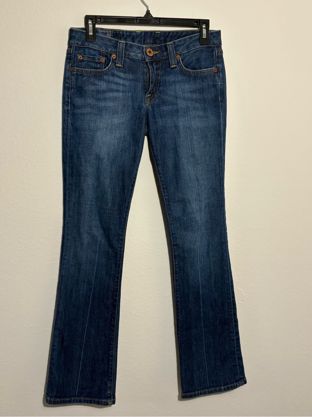 Vintage Y2K Lucky Brand Dungarees Made USA Bootcut Jeans Sz 2/26